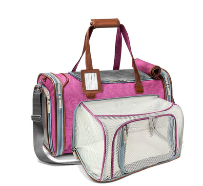 Mr. Peanut's Gold Series Standard Size Airline Compliant Expandable Pet Carrier V2.0