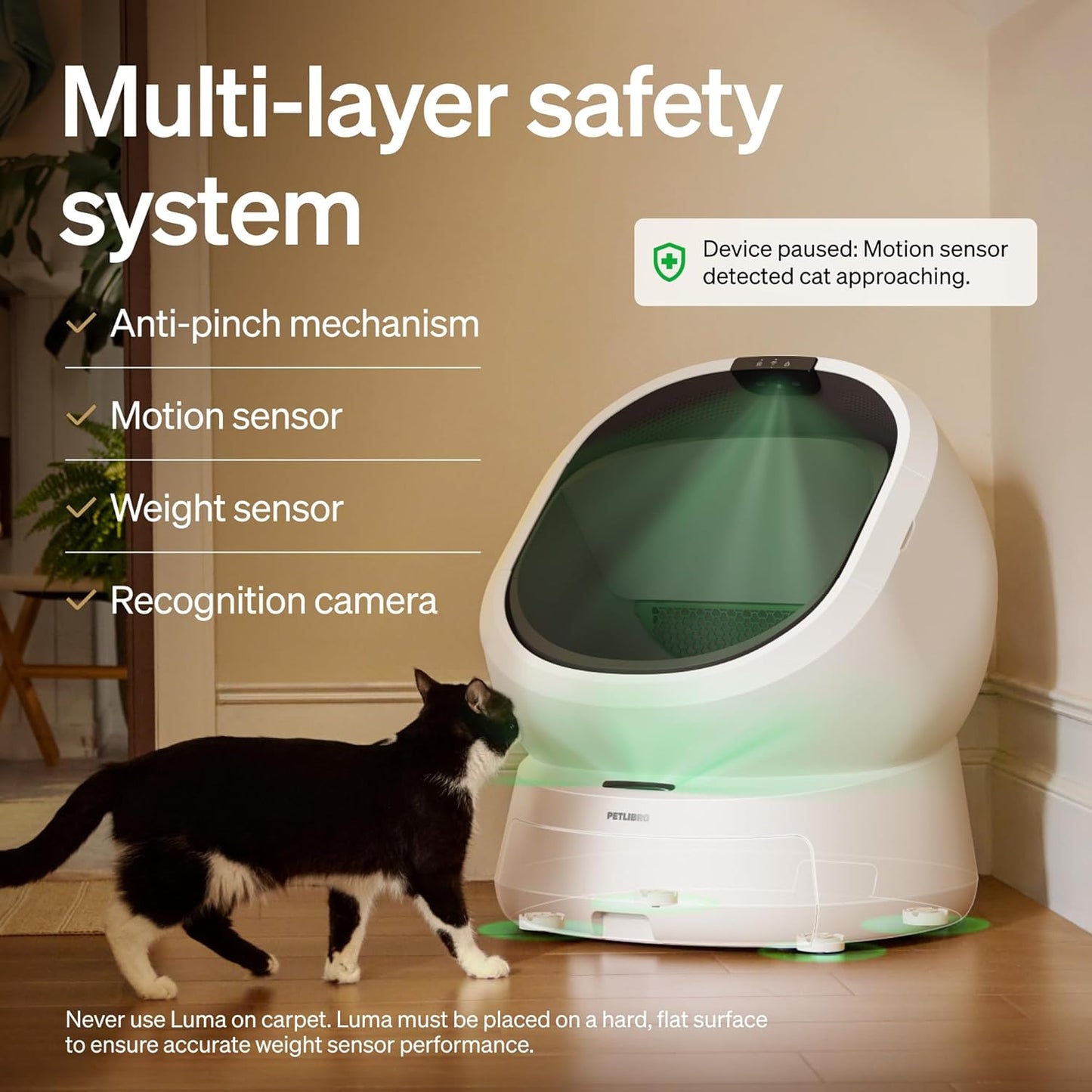 PETLIBRO Automatic Litter Box Bundle with Accessories Kit, Open Top Self Cleaning Litter Box with AI-Camera Waste Analysis, Multi-Cat Recognition, Usage Tracking, Auto Odor Control & Safety Sensors