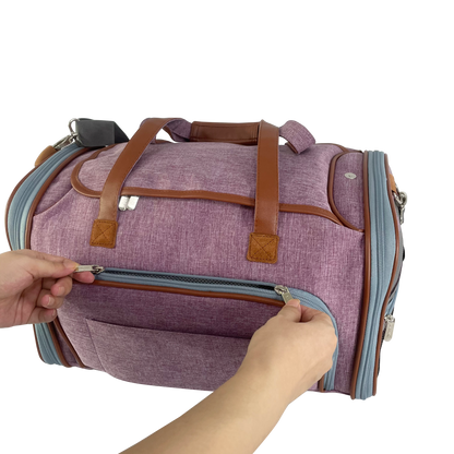 Mr. Peanut's Gold Series Standard Size Airline Compliant Expandable Pet Carrier V2.0