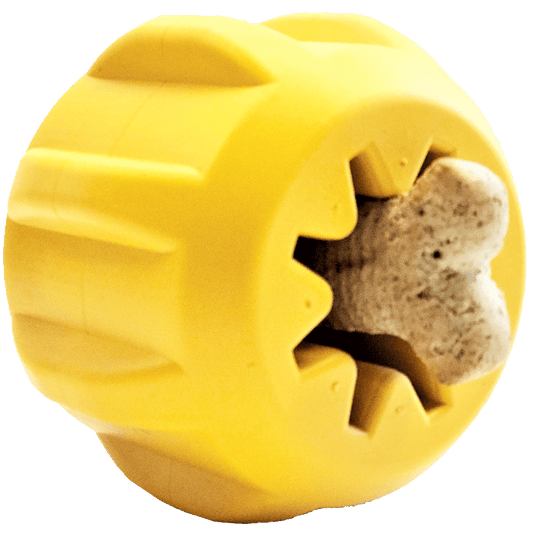 Gear eDispenser - Durable Rubber Yak Chew Holder & Treat Pocket | USA Made