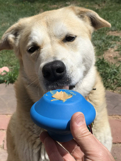 Flying Saucer Dog Toy - Durable UFO Chew Toy & Treat Dispenser | USA Made